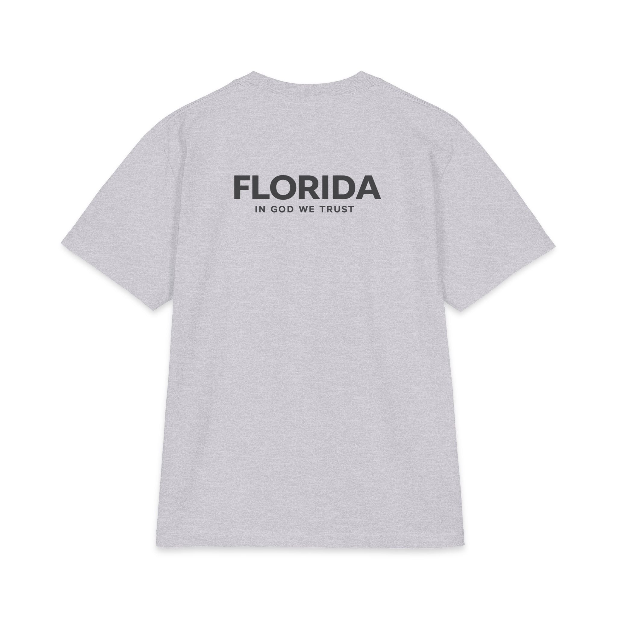 Florida All State In God We Trust Unisex Max Heavyweight Short Sleeve