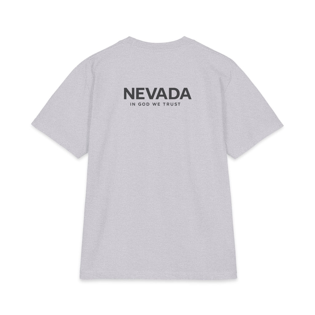 Nevada All State In God We Trust Unisex Max Heavyweight Short Sleeve