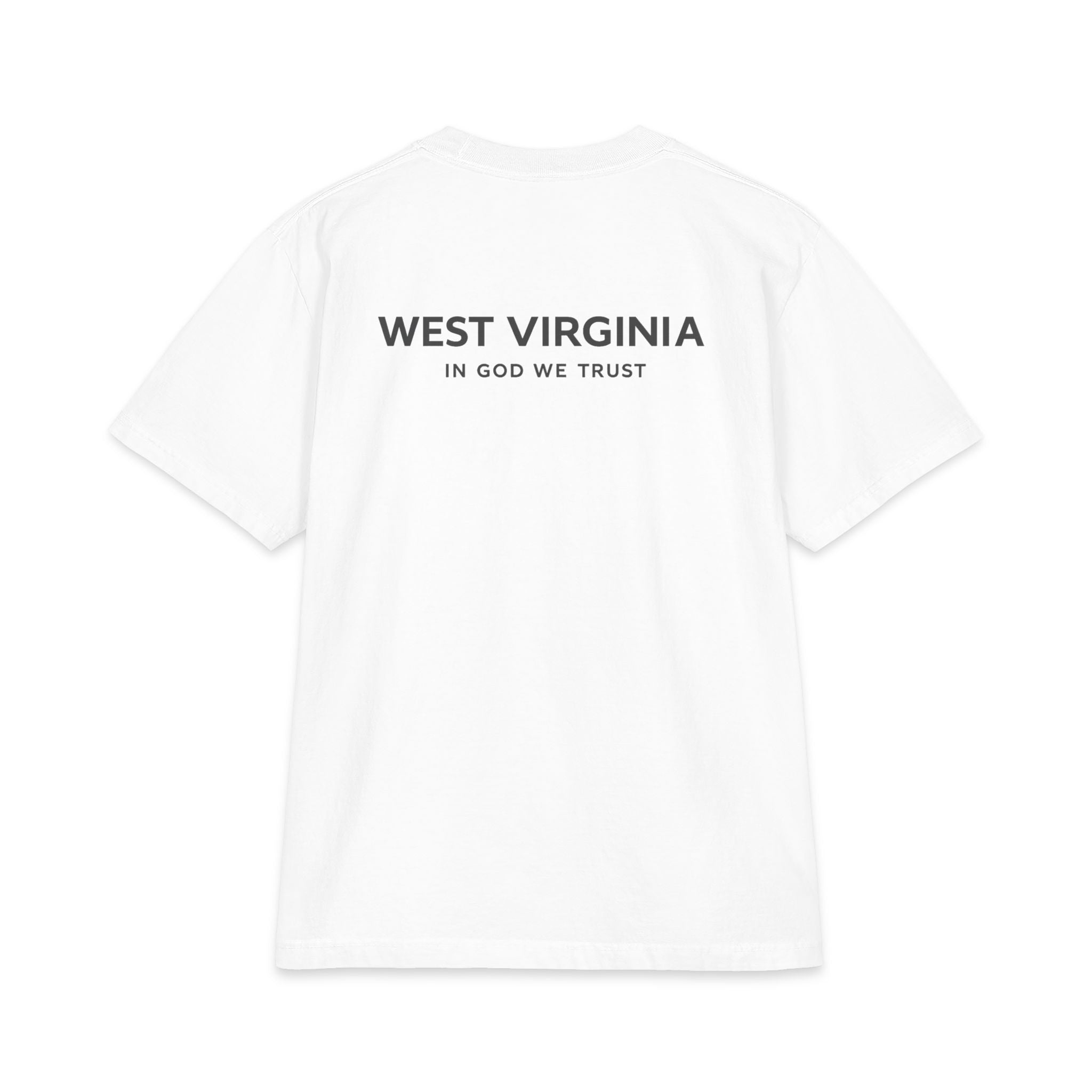 West Virginia All State In God We Trust Unisex Max Heavyweight Short Sleeve