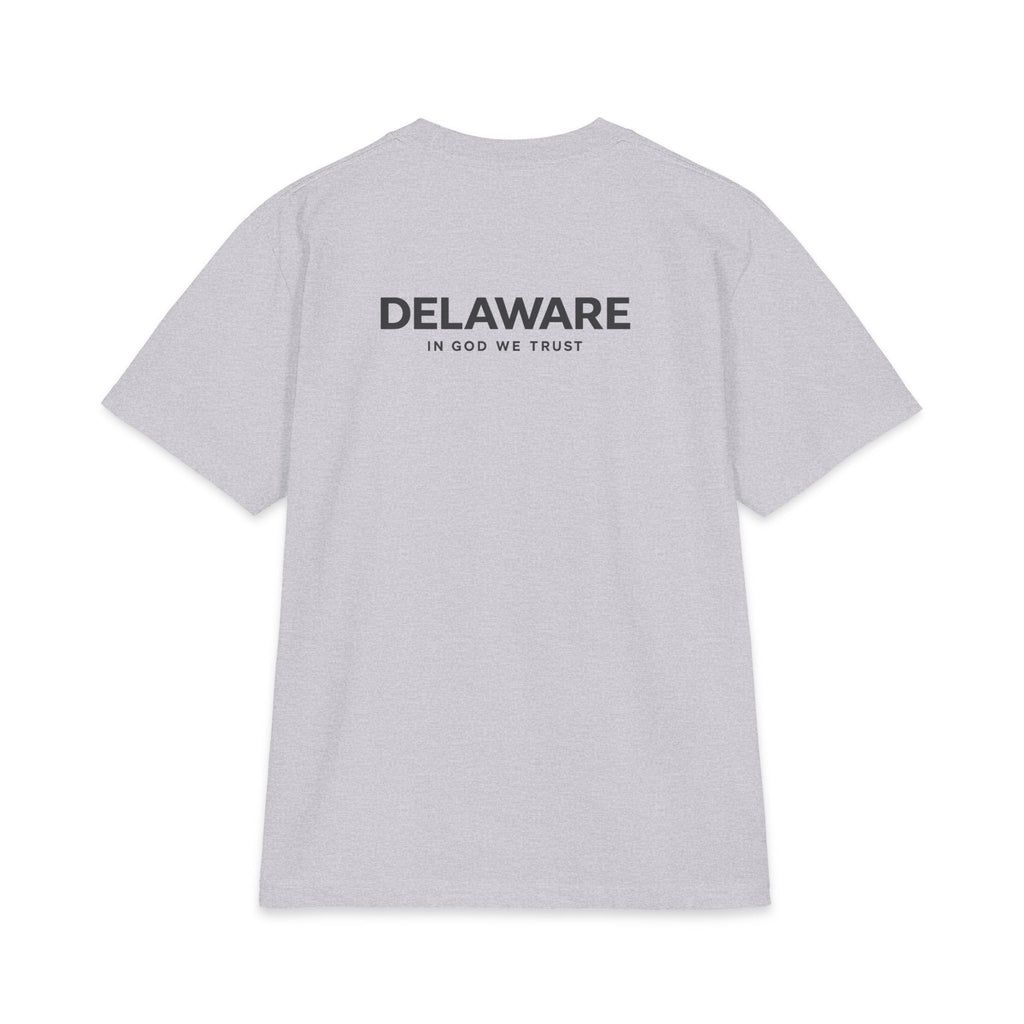 Delaware All State In God We Trust Unisex Max Heavyweight Short Sleeve