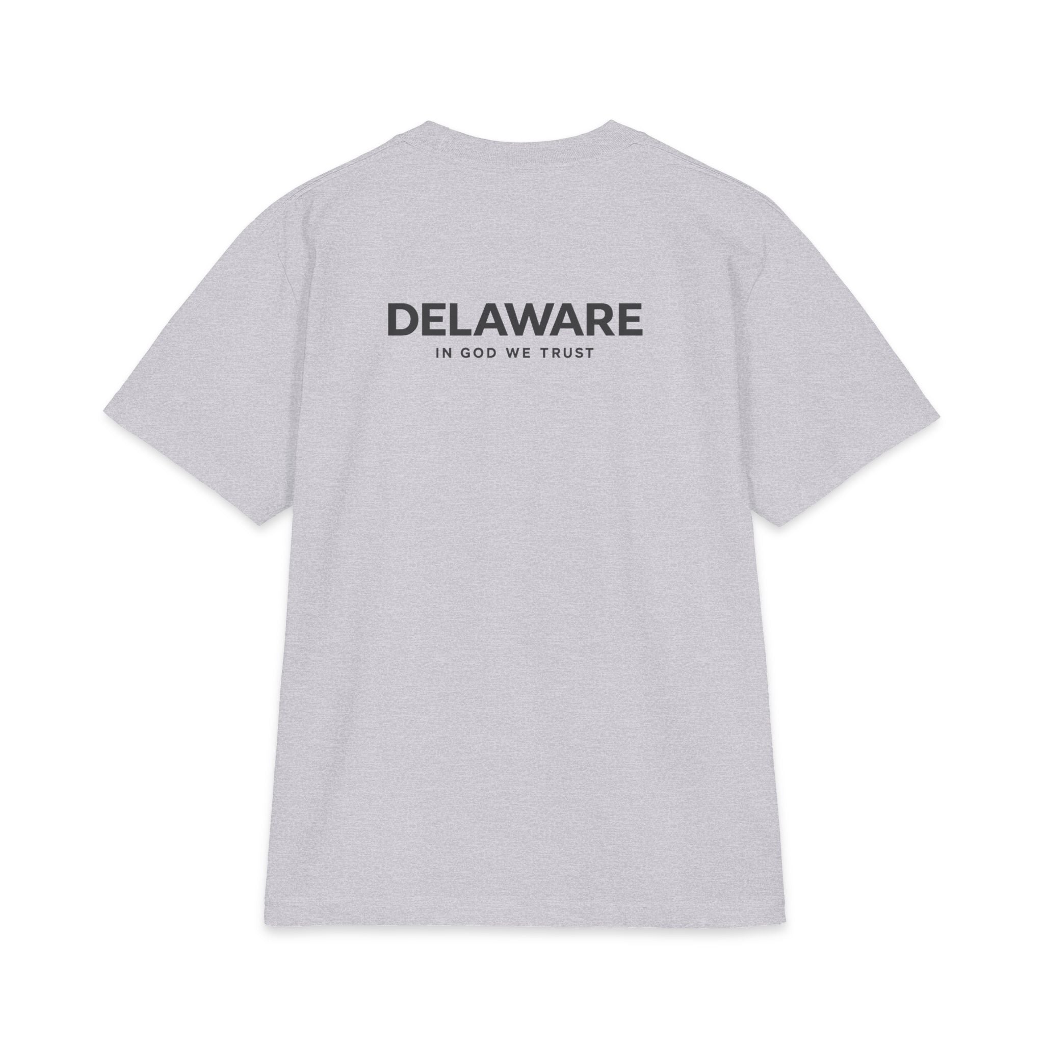Delaware All State In God We Trust Unisex Max Heavyweight Short Sleeve