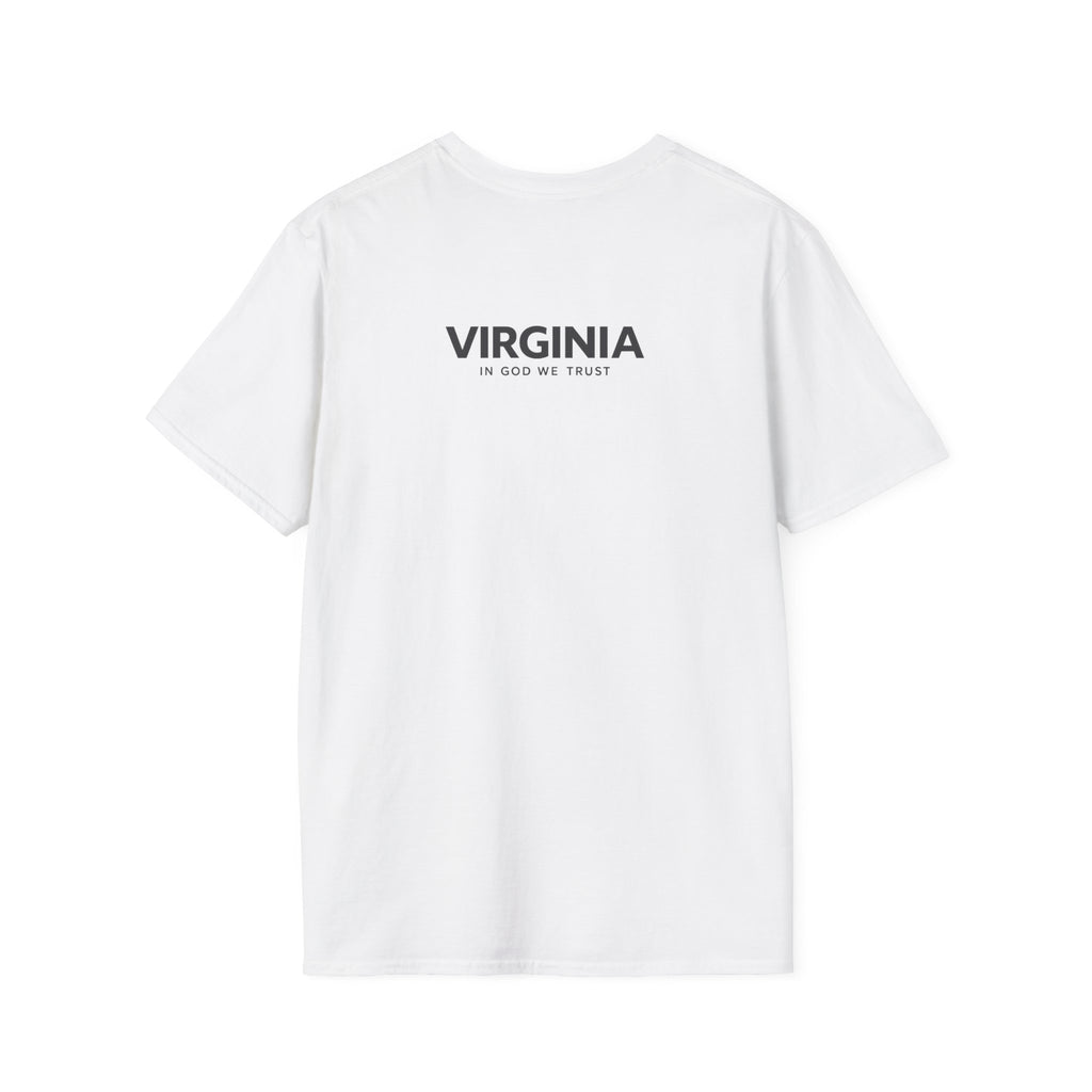 Virginia All State In God We Trust Unisex Everyday Tee