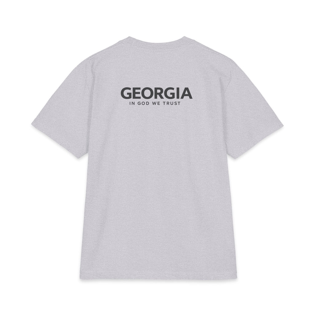 Georgia All State In God We Trust Unisex Max Heavyweight Short Sleeve