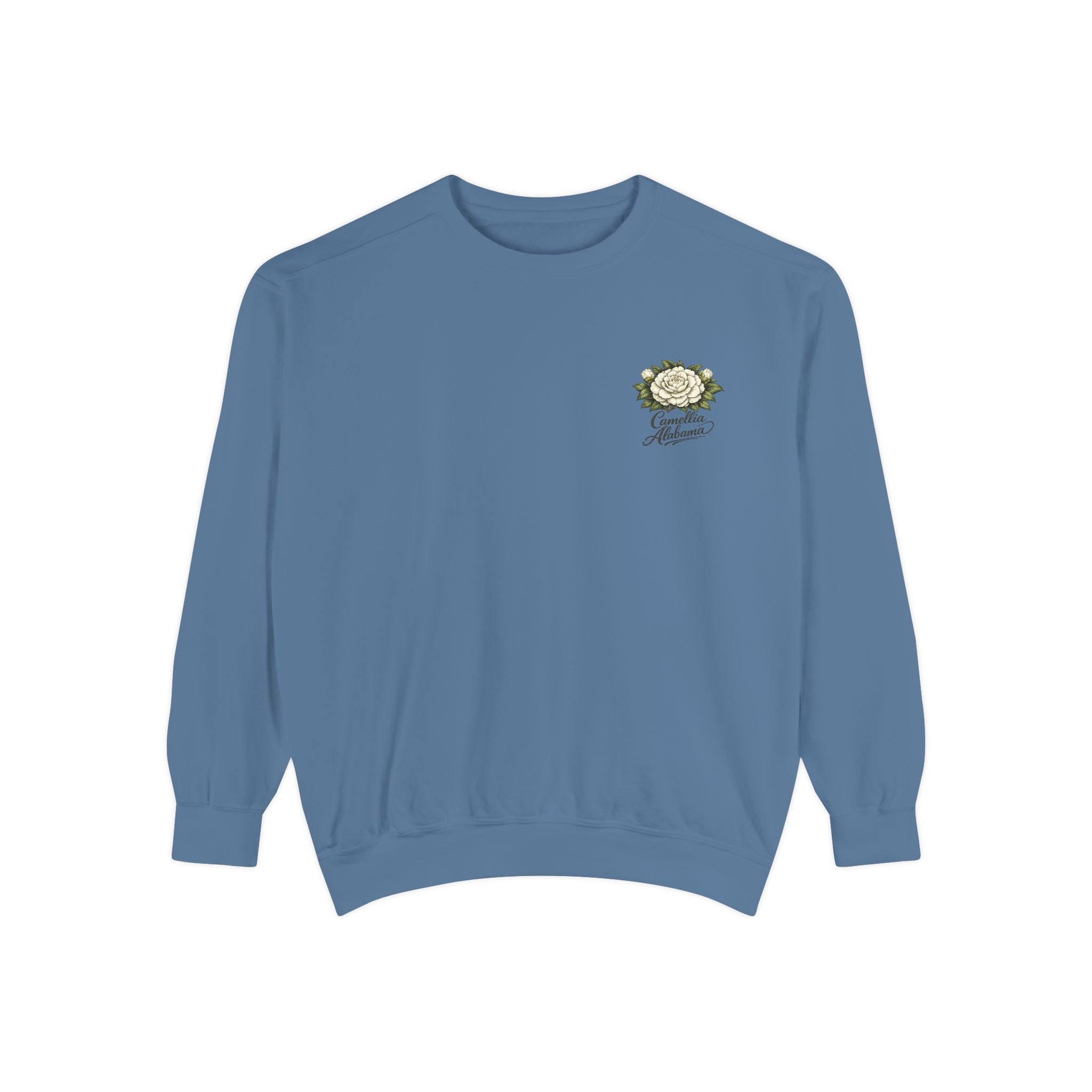 Camellia Alabama Sweatshirt — Vintage Floral Crewneck