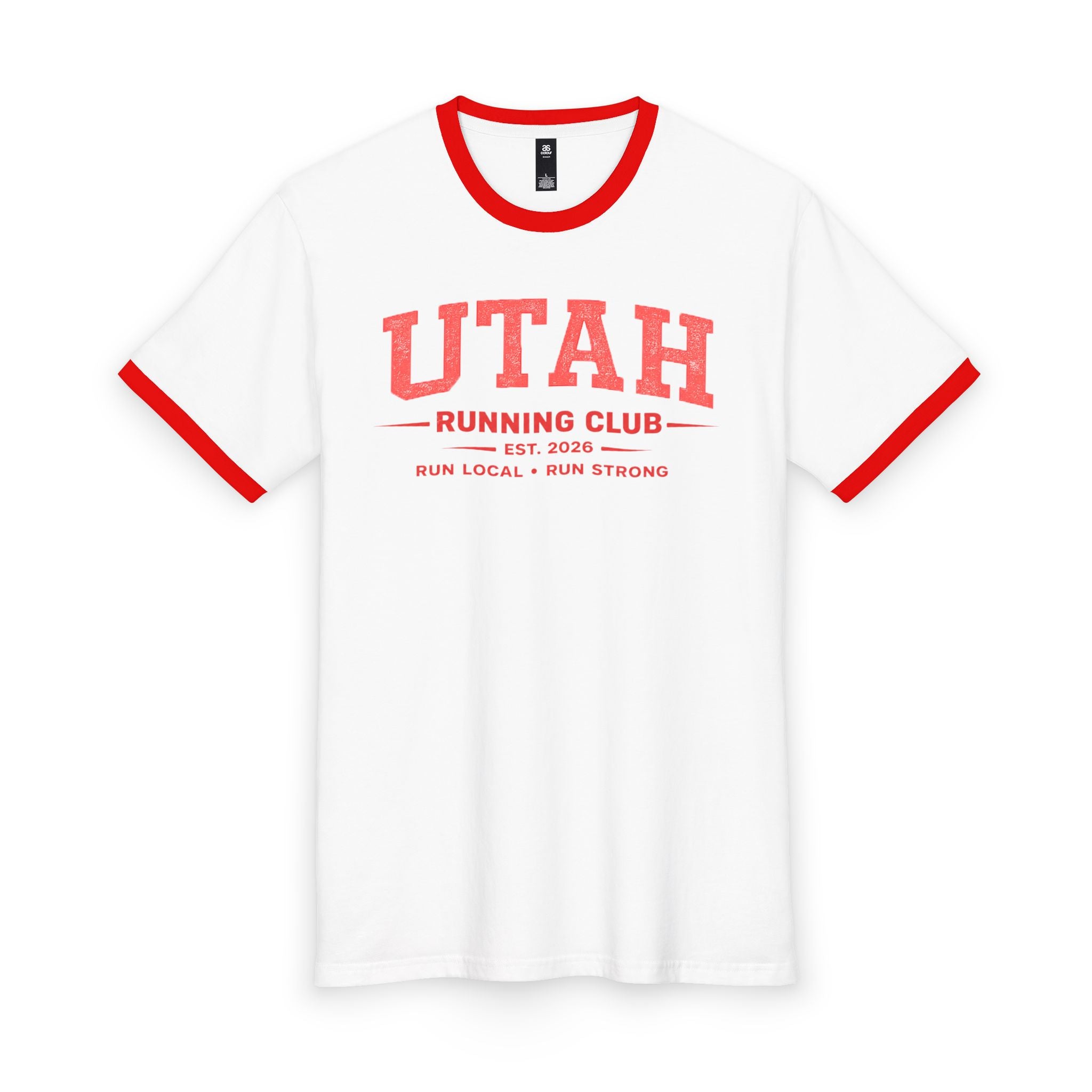 Utah Running Club 2026 All State Men's Staple Ringer Tee