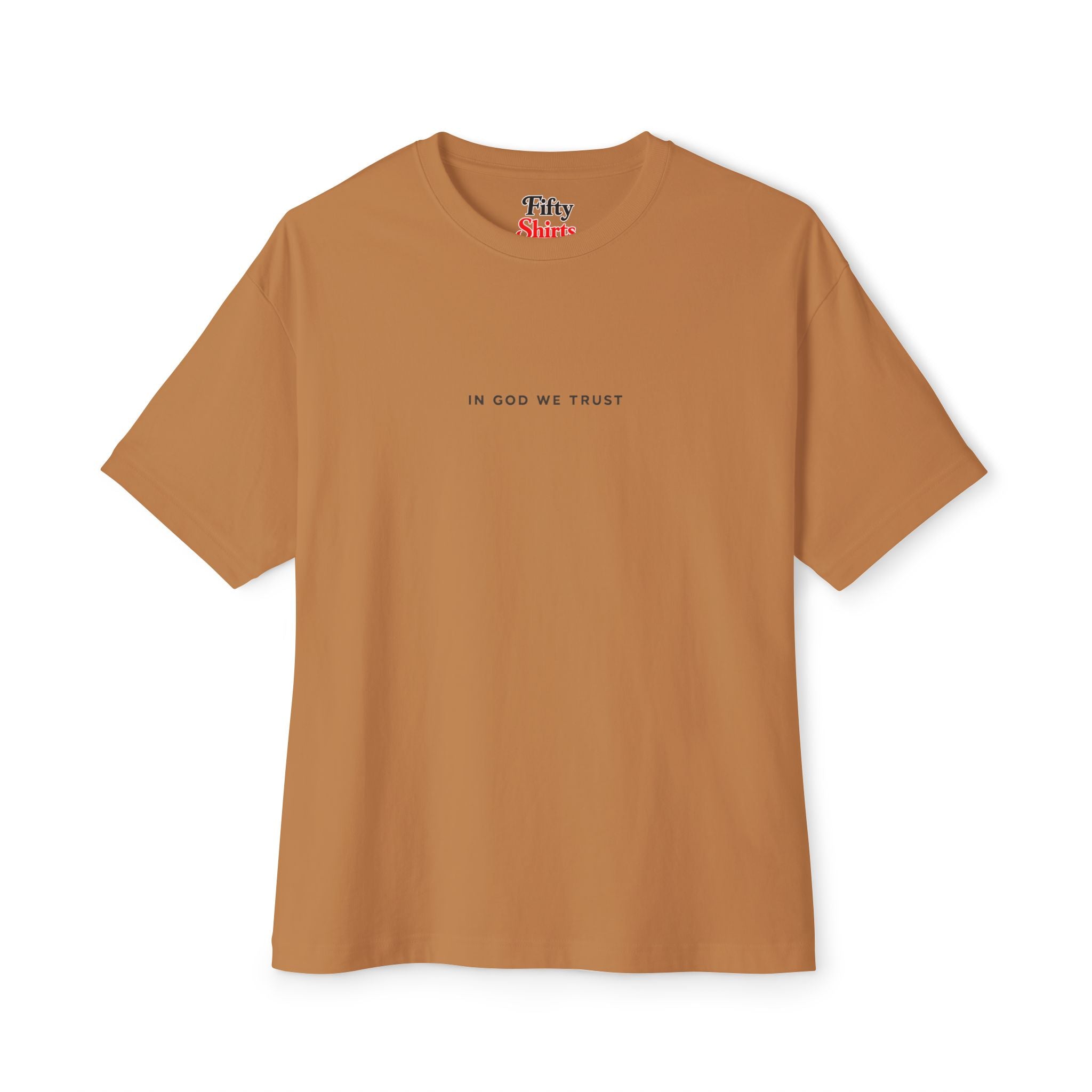 Minnesota All State In God We Trust Unisex Casual Oversized Boxy Tee
