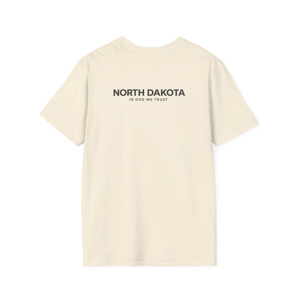 North Dakota All State In God We Trust Unisex Everyday Tee