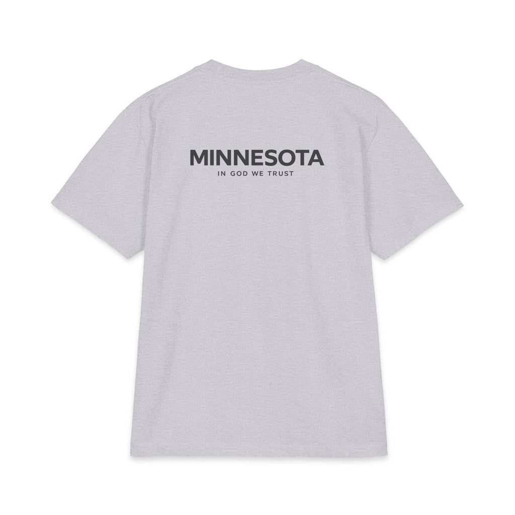 Minnesota All State In God We Trust Unisex Max Heavyweight Short Sleeve