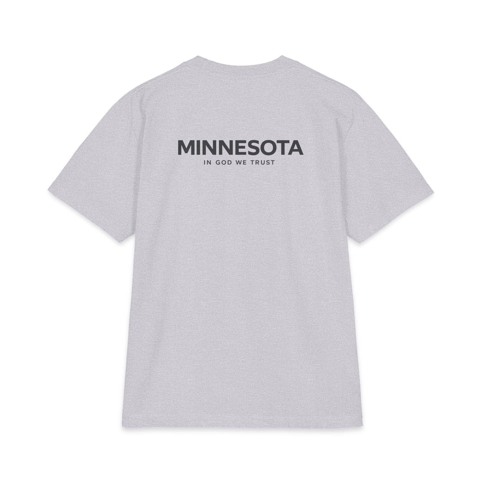 Minnesota All State In God We Trust Unisex Max Heavyweight Short Sleeve