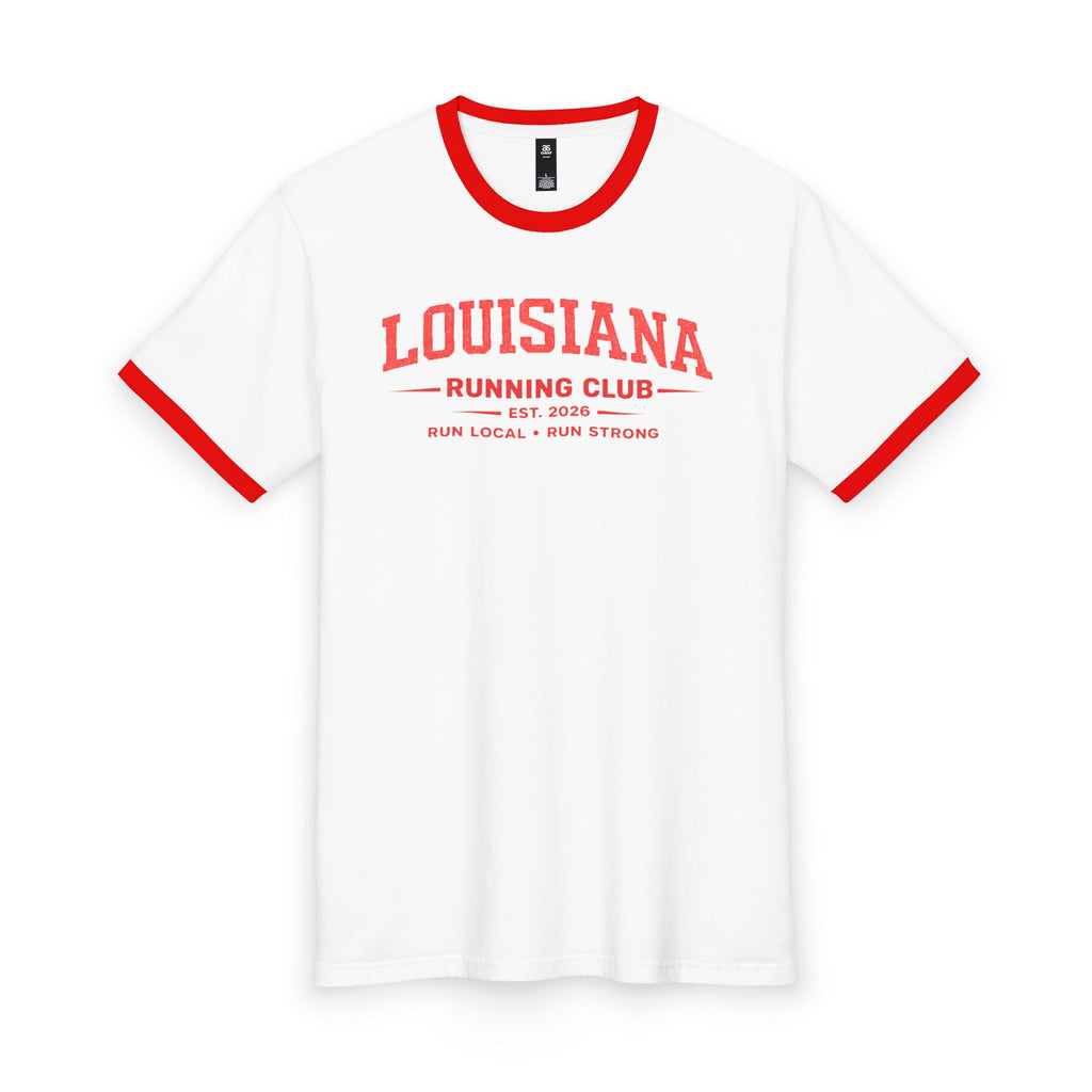 Louisiana Running Club 2026 All State Men's Staple Ringer Tee
