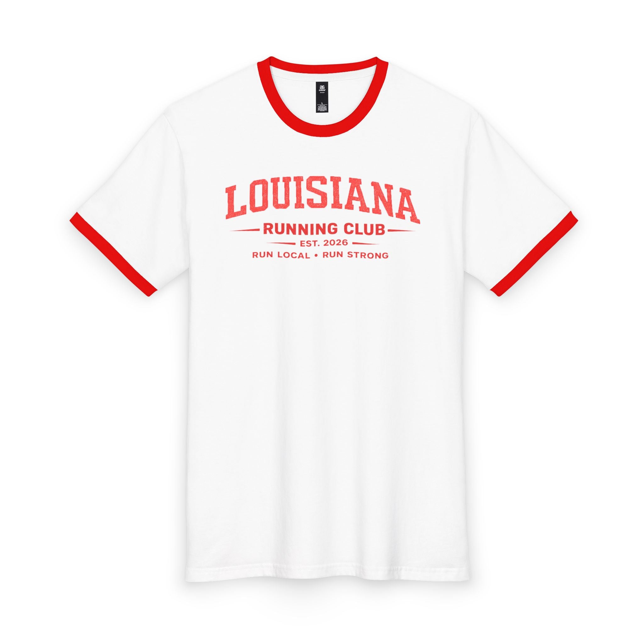 Louisiana Running Club 2026 All State Men's Staple Ringer Tee