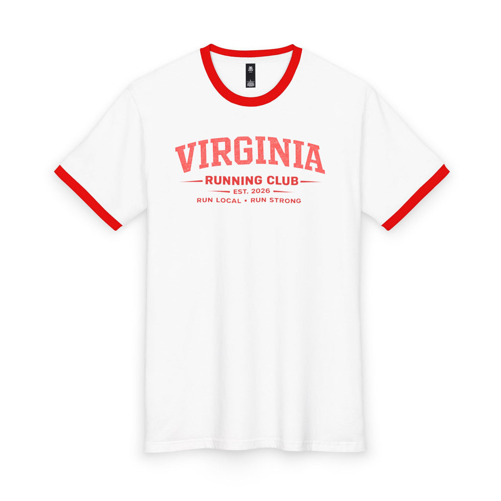 Virginia Running Club 2026 All State Men's Staple Ringer Tee