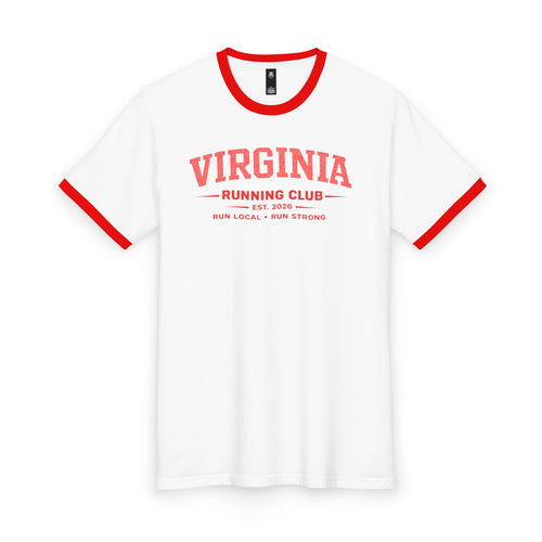 Virginia Running Club 2026 All State Men's Staple Ringer Tee