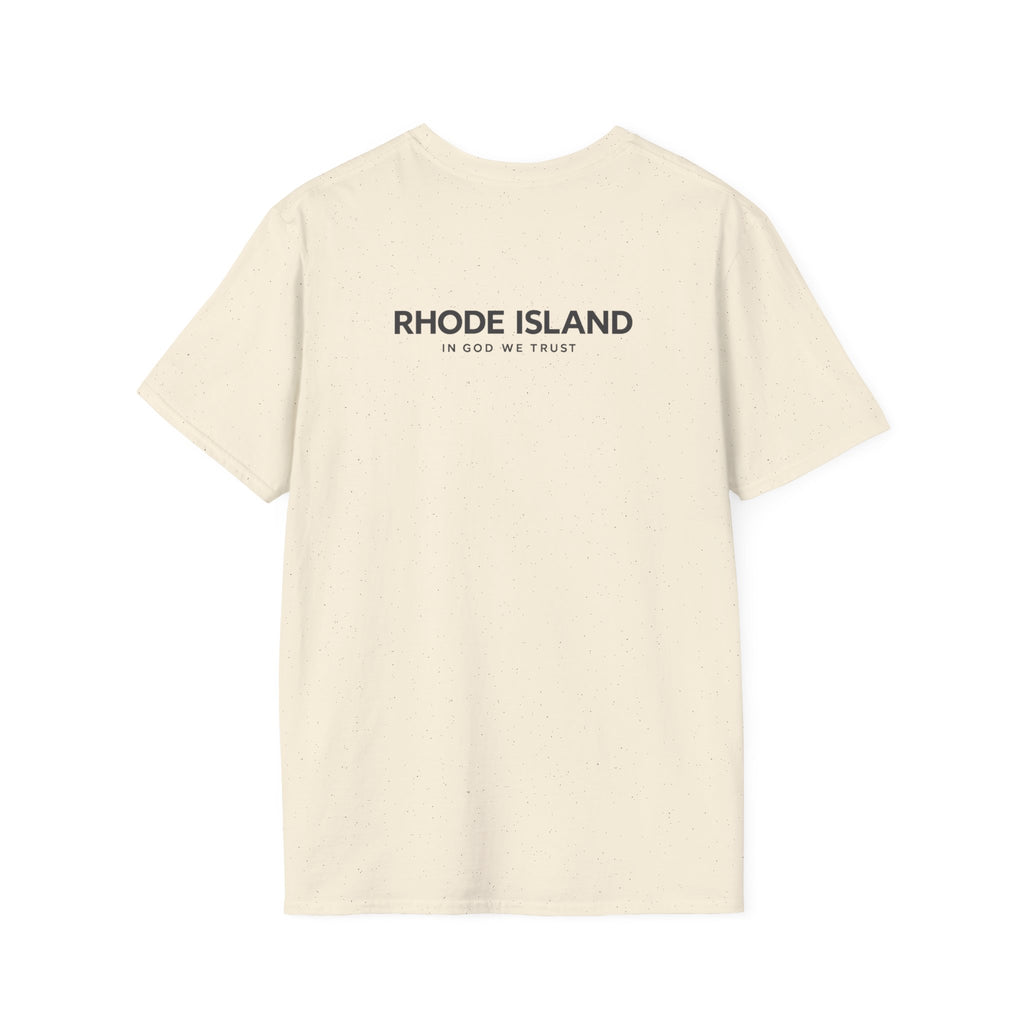 Rhode Island All State In God We Trust Unisex Everyday Tee