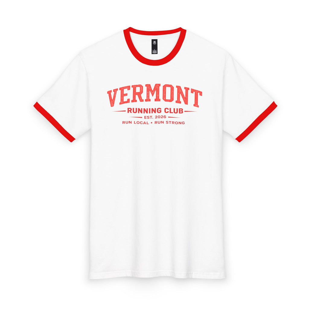 Vermont Running Club 2026 All State Men's Staple Ringer Tee