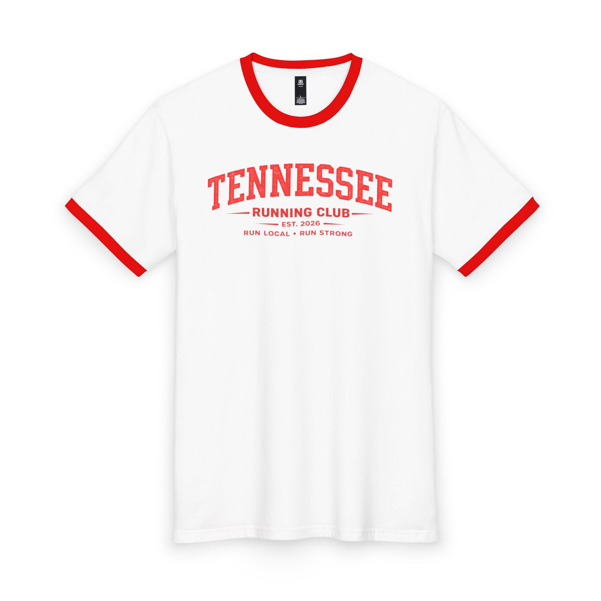 Tennessee Running Club 2026 All State Men's Staple Ringer Tee