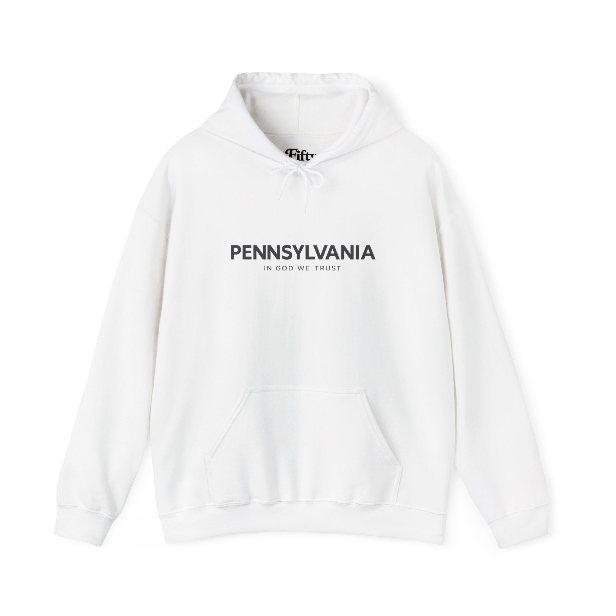 Pennsylvania All State In God We Trust Unisex Hooded Sweatshirt