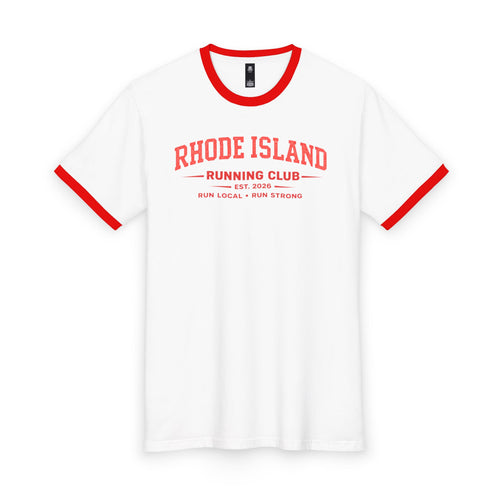 Rhode Island Running Club 2026 All State Men's Staple Ringer Tee