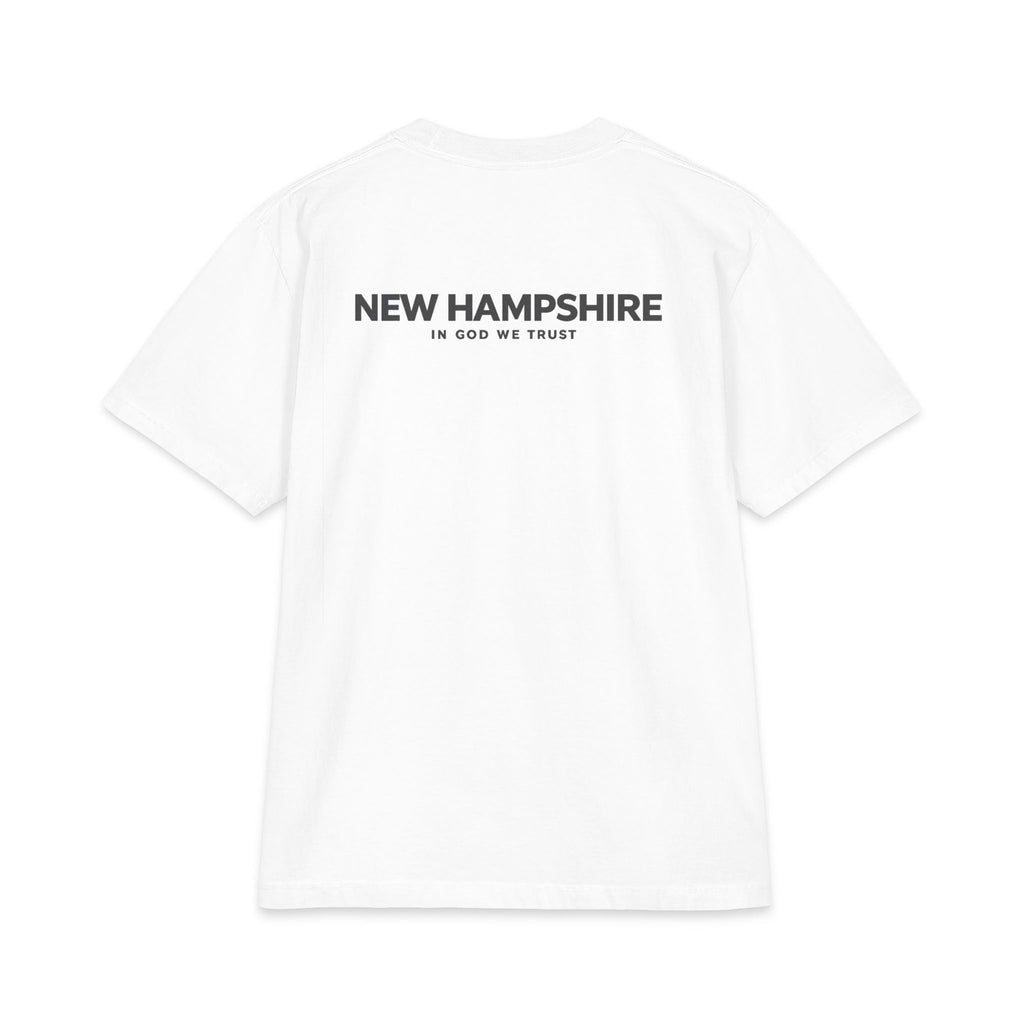 New Hampshire All State In God We Trust Unisex Max Heavyweight Short Sleeve