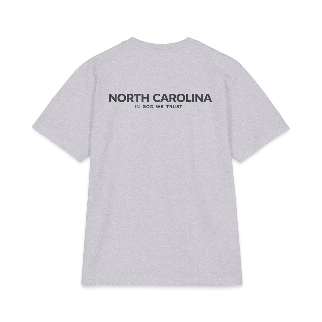 North Carolina All State In God We Trust Unisex Max Heavyweight Short Sleeve