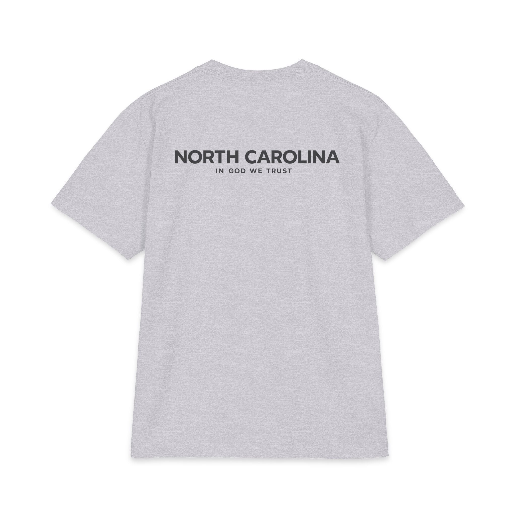 North Carolina All State In God We Trust Unisex Max Heavyweight Short Sleeve