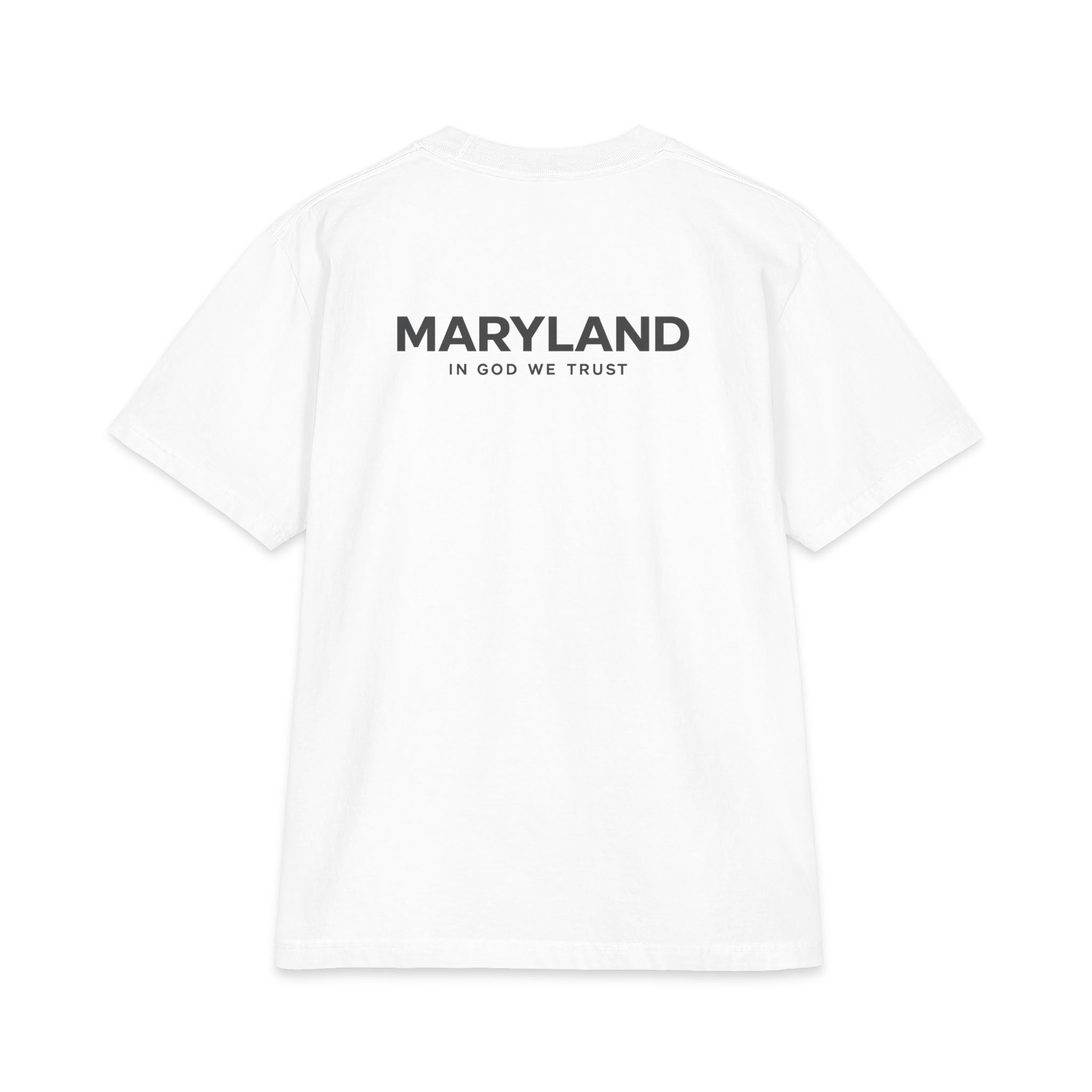 Maryland All State In God We Trust Unisex Max Heavyweight Short Sleeve