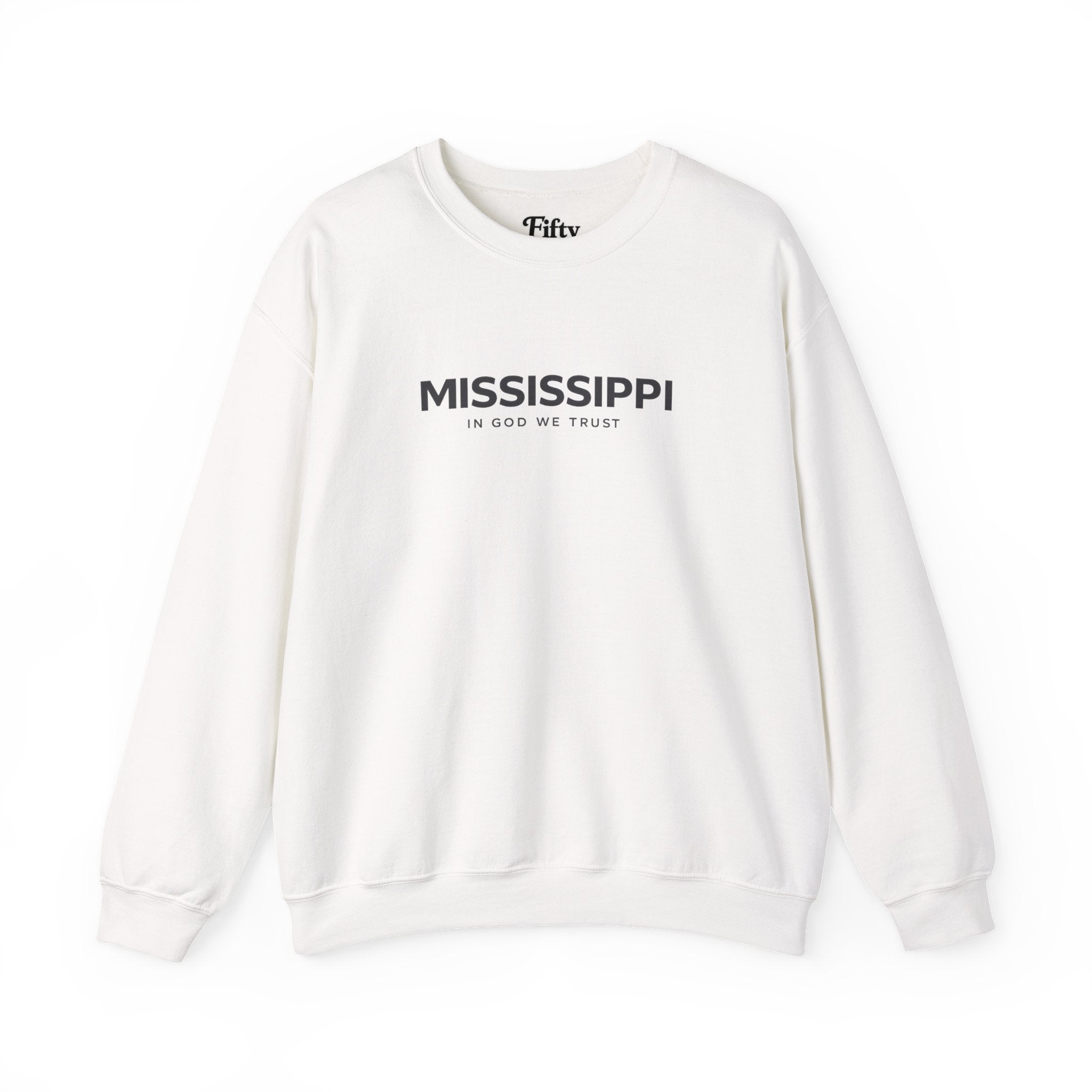 Mississippi All State In God We Trust Unisex Crewneck Sweatshirt