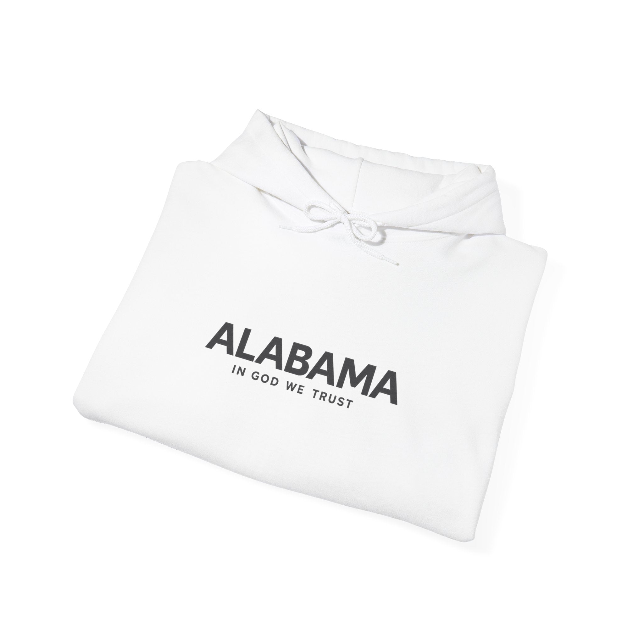 Alabama All State In God We Trust Unisex Hooded Sweatshirt