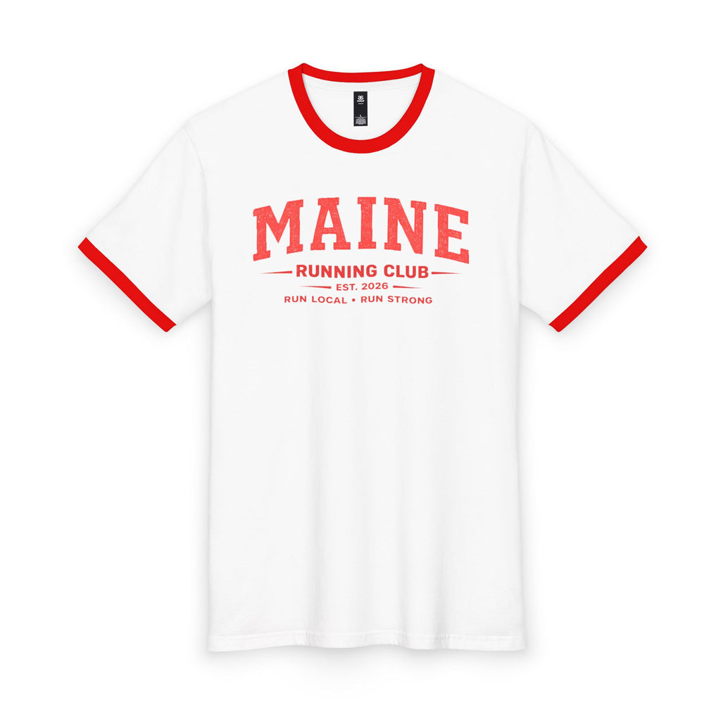 Maine Running Club 2026 All State Men's Staple Ringer Tee