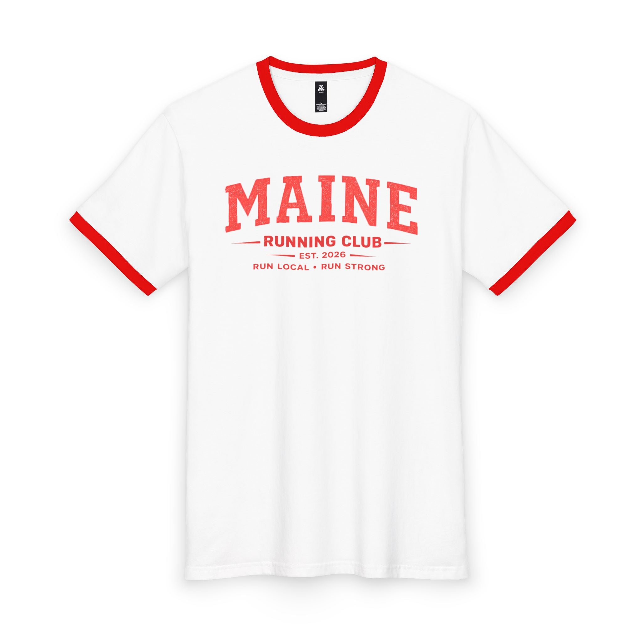 Maine Running Club 2026 All State Men's Staple Ringer Tee