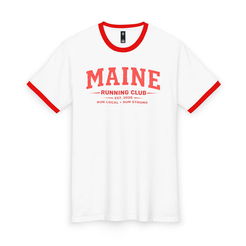 Maine Running Club 2026 All State Men's Staple Ringer Tee