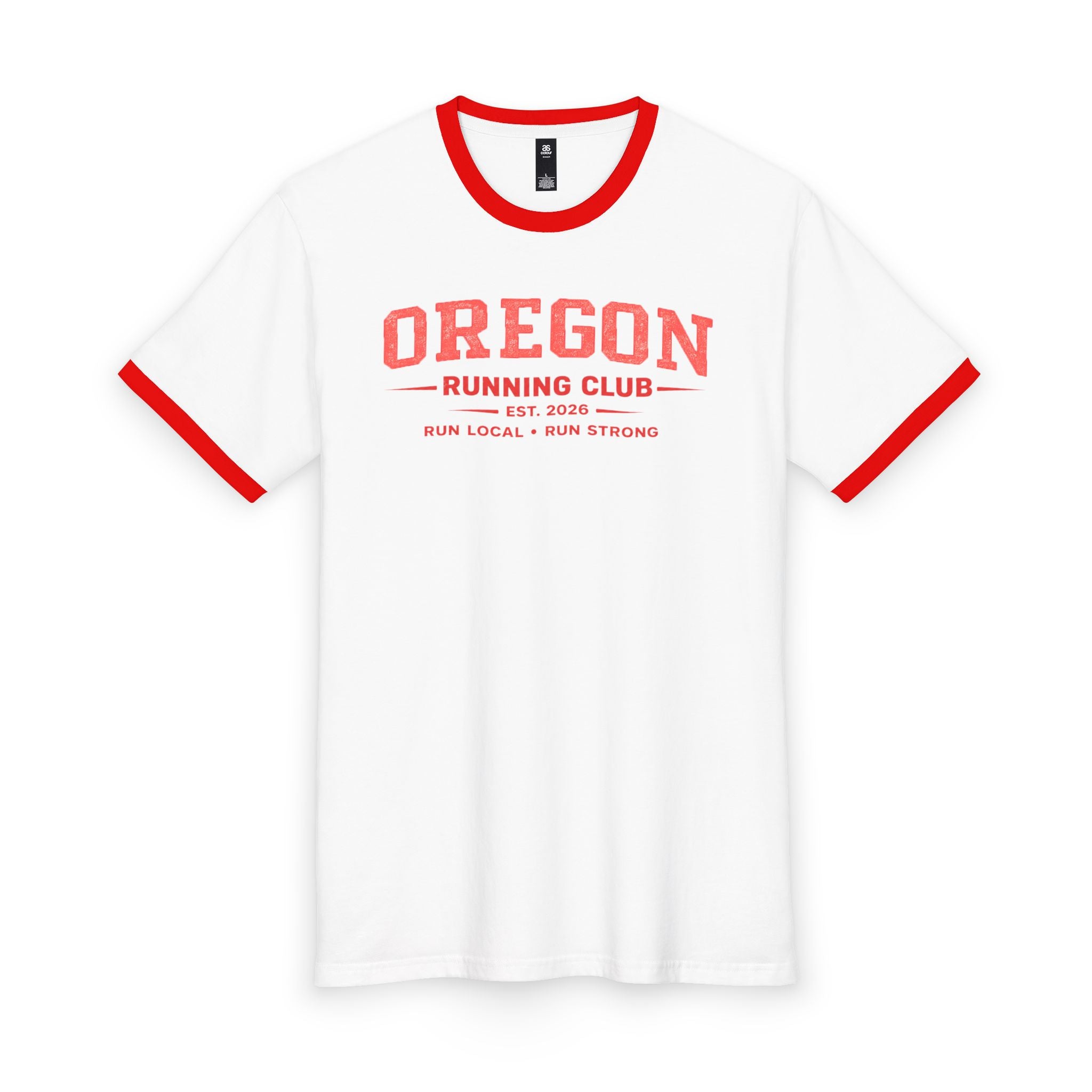 Oregon Running Club 2026 All State Men's Staple Ringer Tee