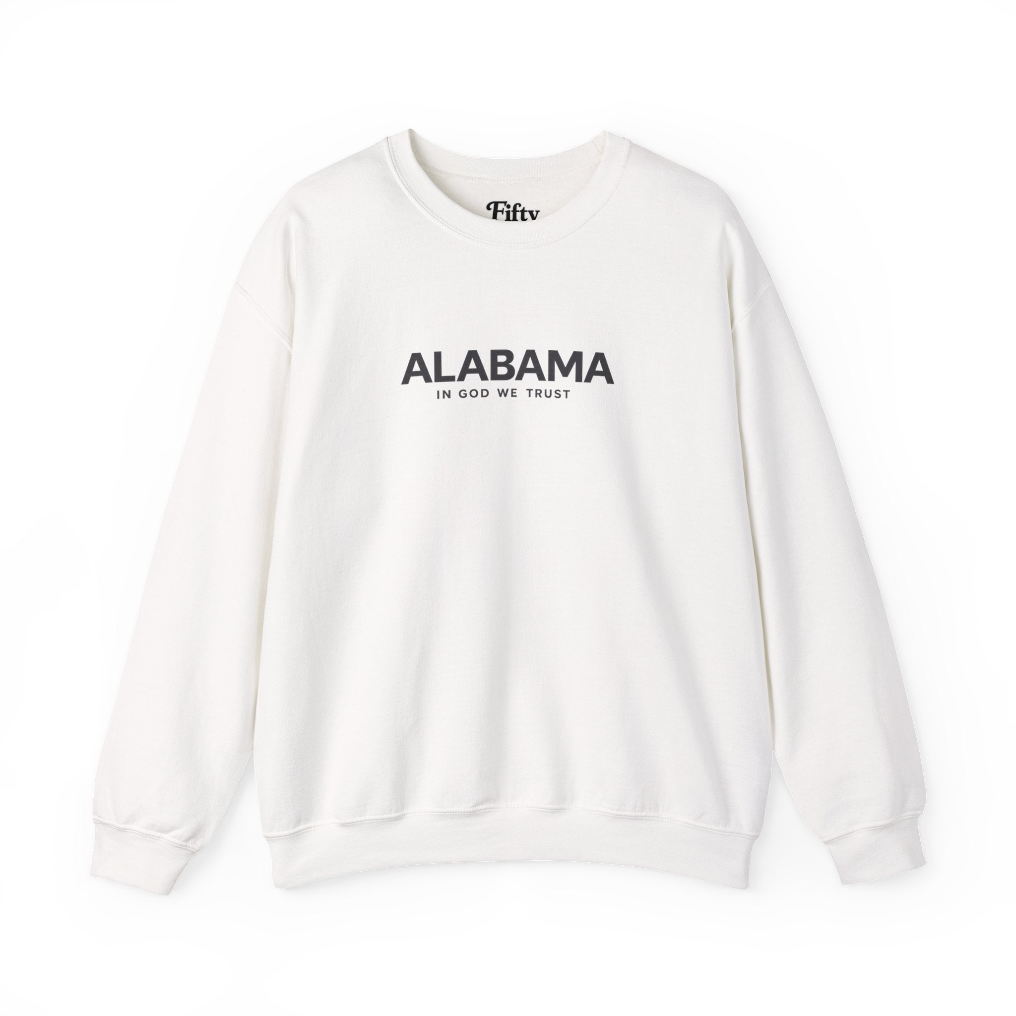Alabama All State In God We Trust Unisex Crewneck Sweatshirt
