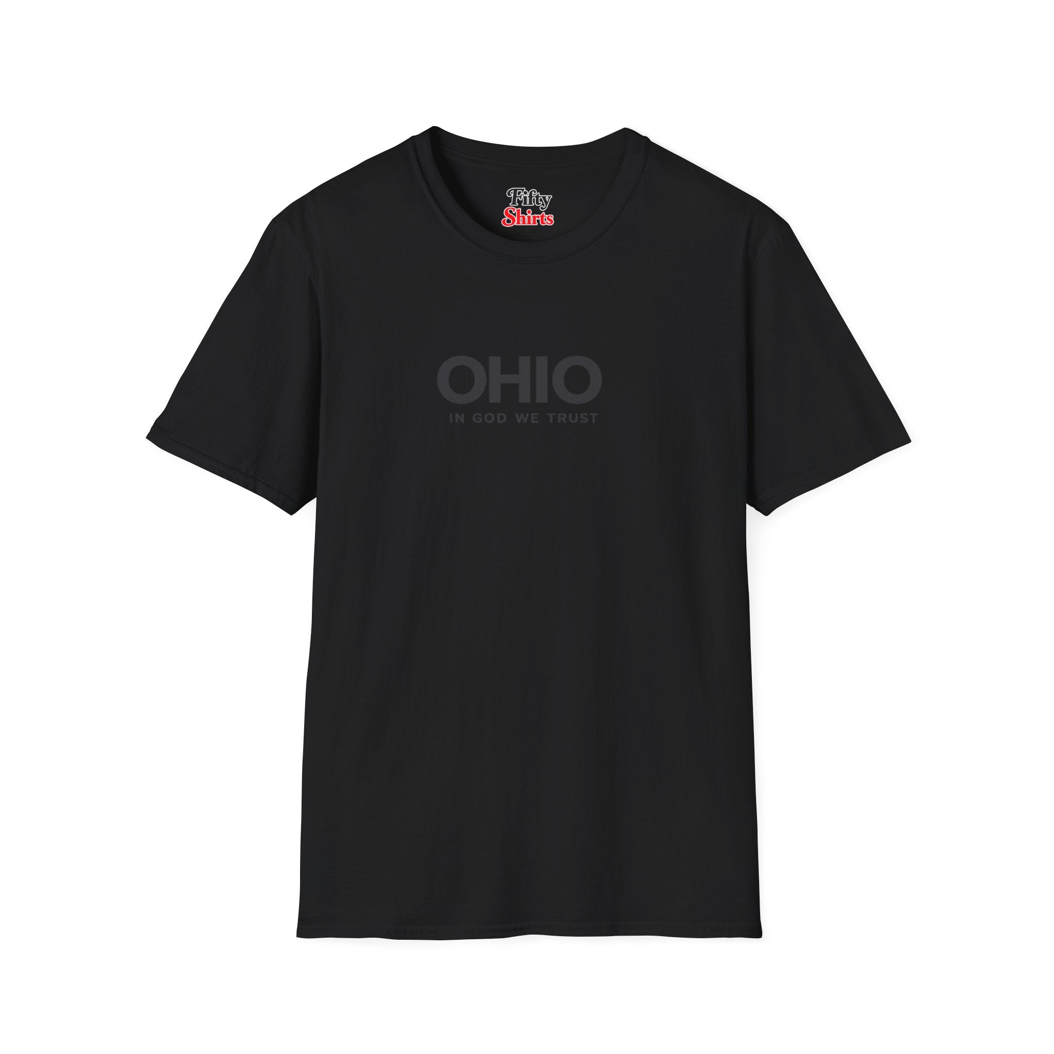 Ohio All State In God We Trust Front Design Unisex Everyday Tee