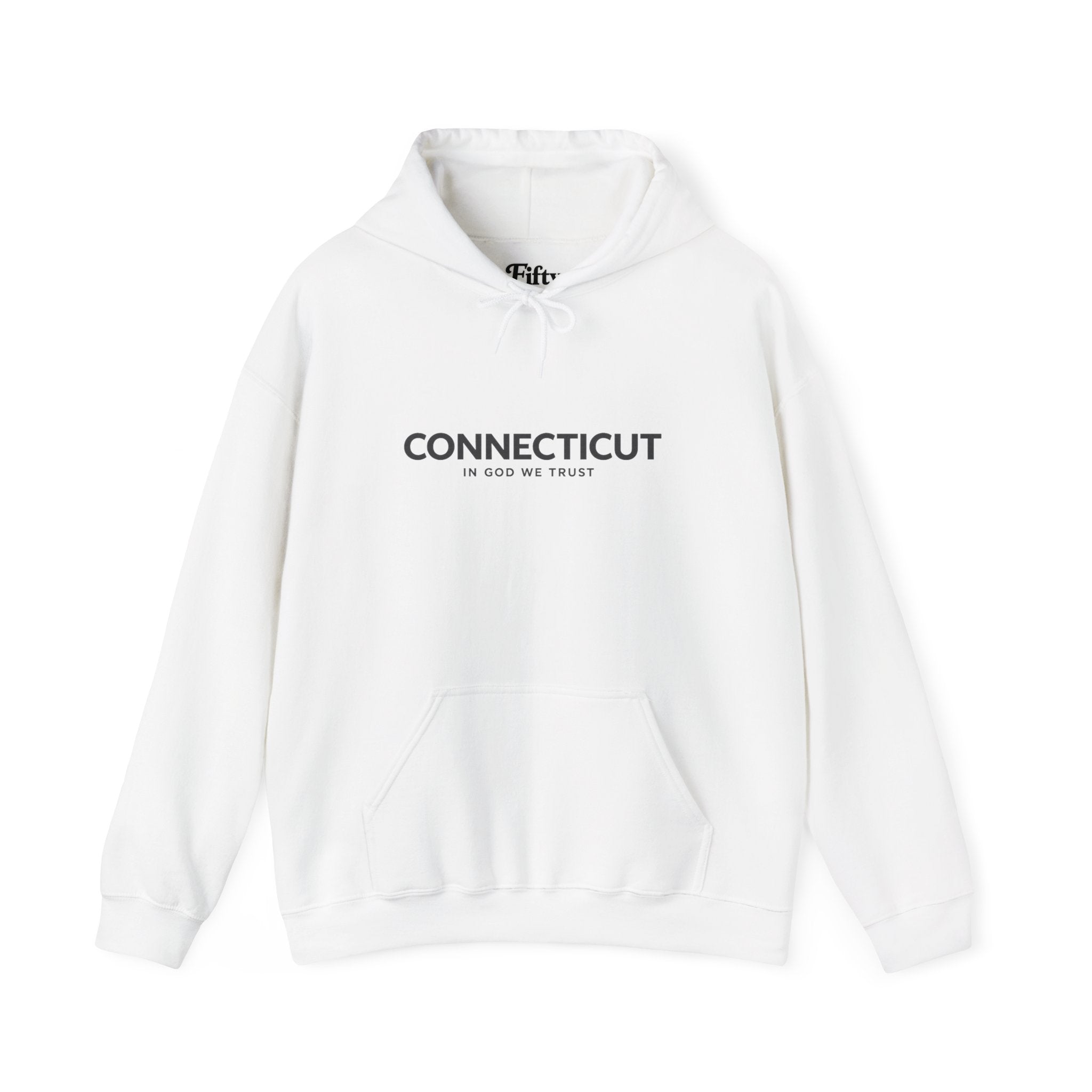 Connecticut All State In God We Trust Unisex Hooded Sweatshirt