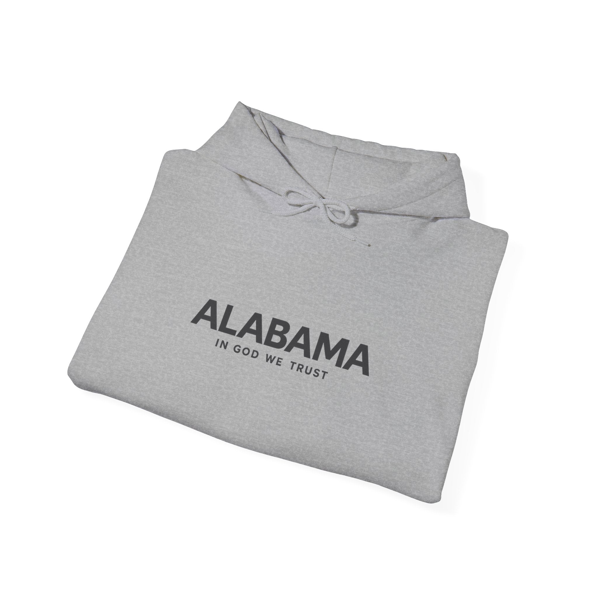 Alabama All State In God We Trust Unisex Hooded Sweatshirt