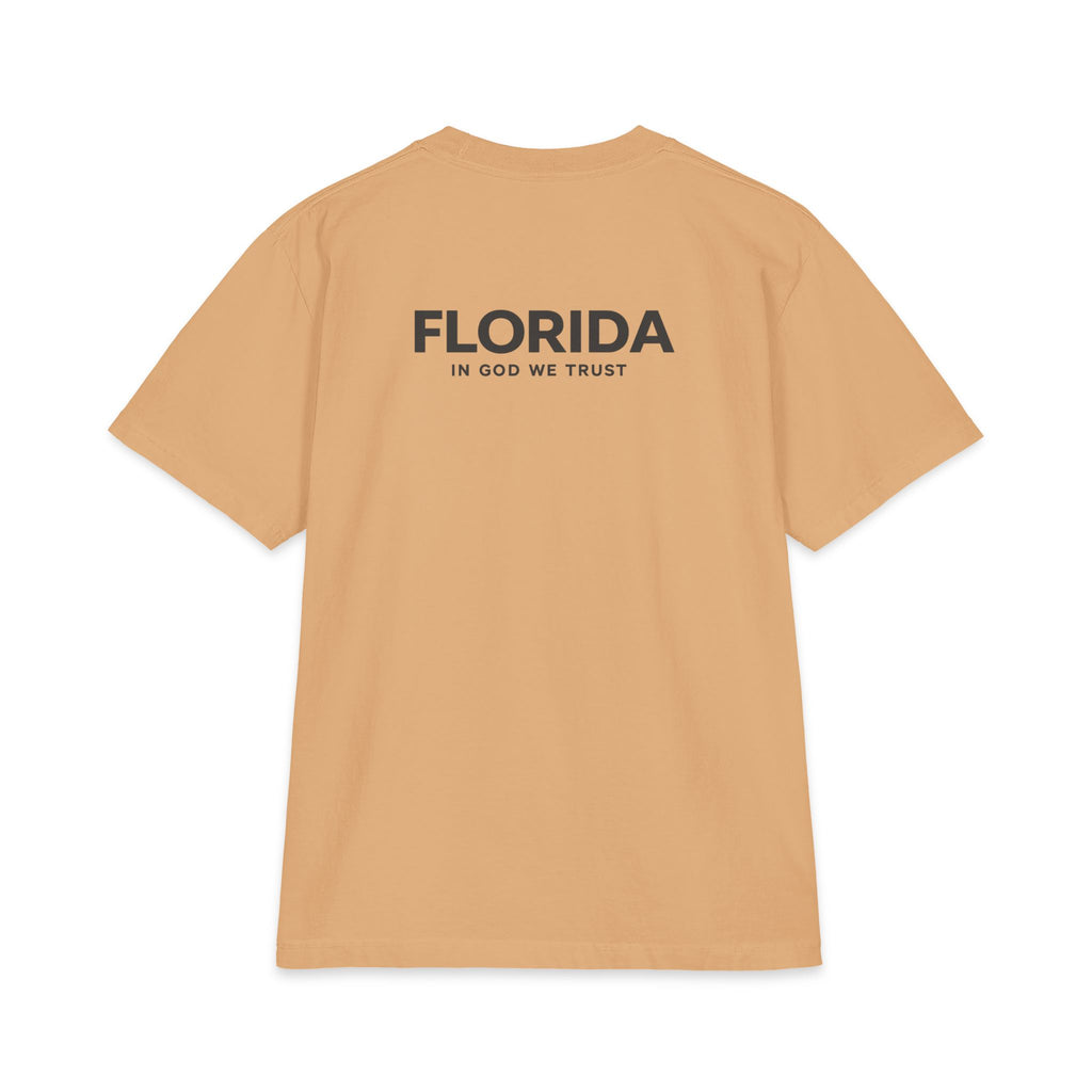 Florida All State In God We Trust Unisex Max Heavyweight Short Sleeve