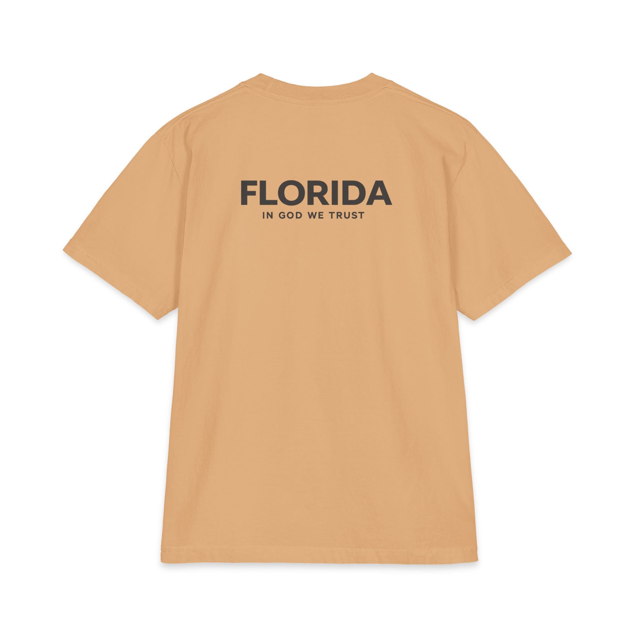 Florida All State In God We Trust Unisex Max Heavyweight Short Sleeve