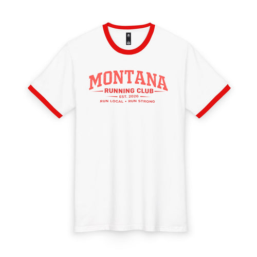 Montana Running Club 2026 All State Men's Staple Ringer Tee
