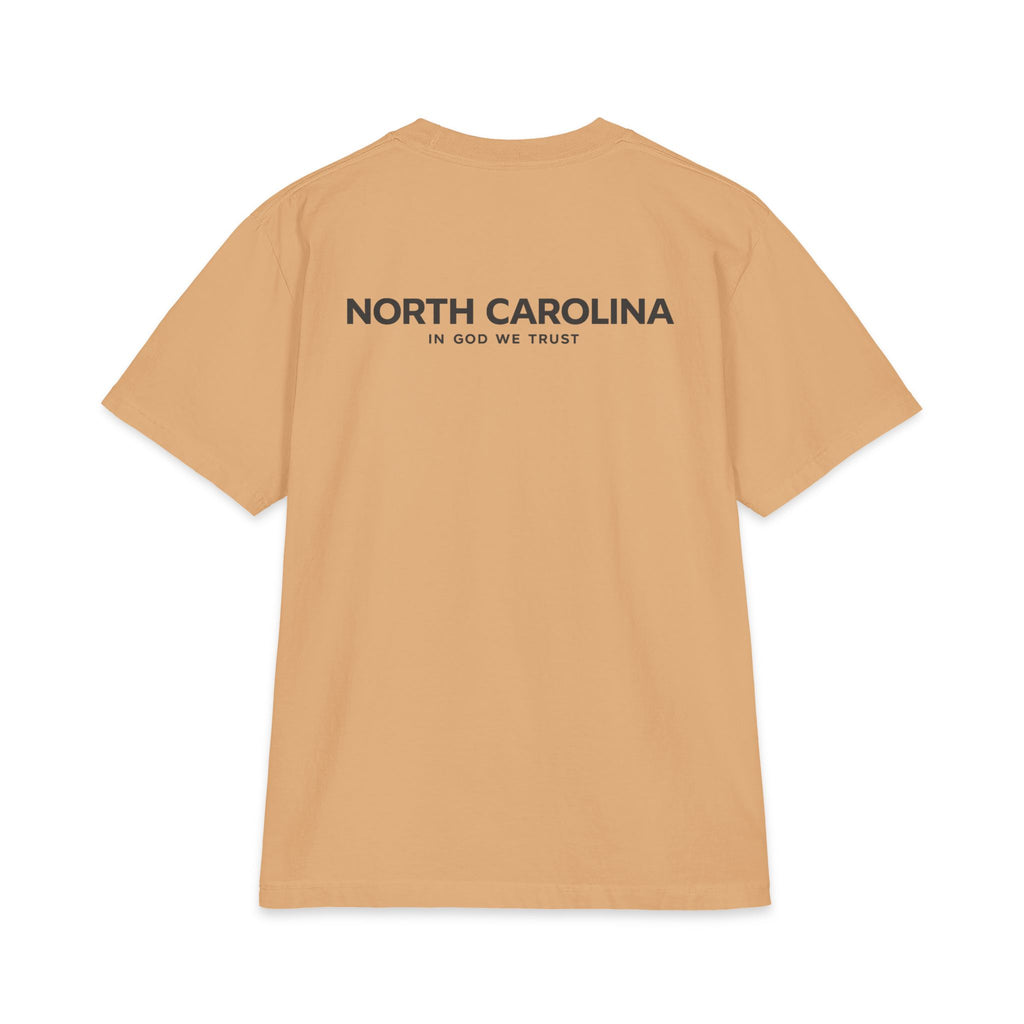 North Carolina All State In God We Trust Unisex Max Heavyweight Short Sleeve
