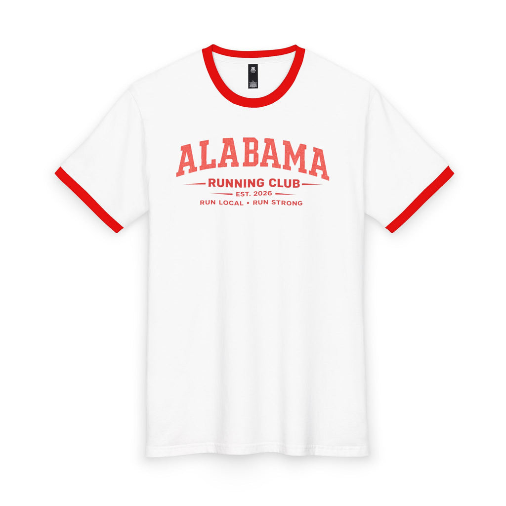 Alabama Running Club 2026 All State Men's Staple Ringer Tee