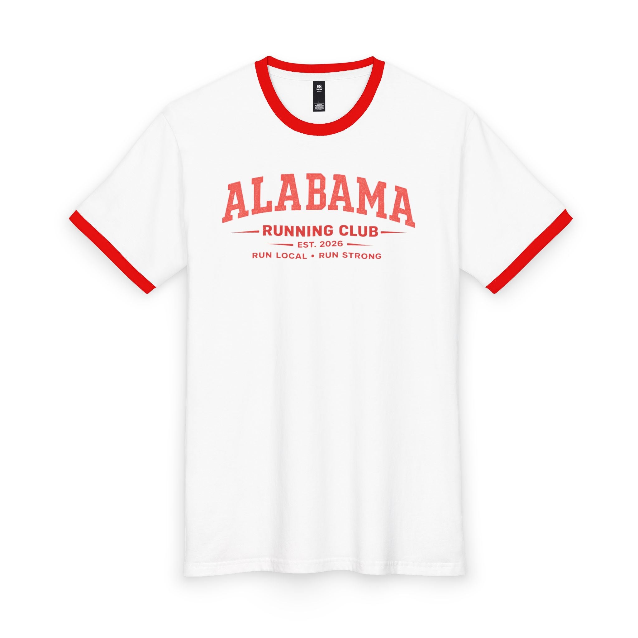 Alabama Running Club 2026 All State Men's Staple Ringer Tee