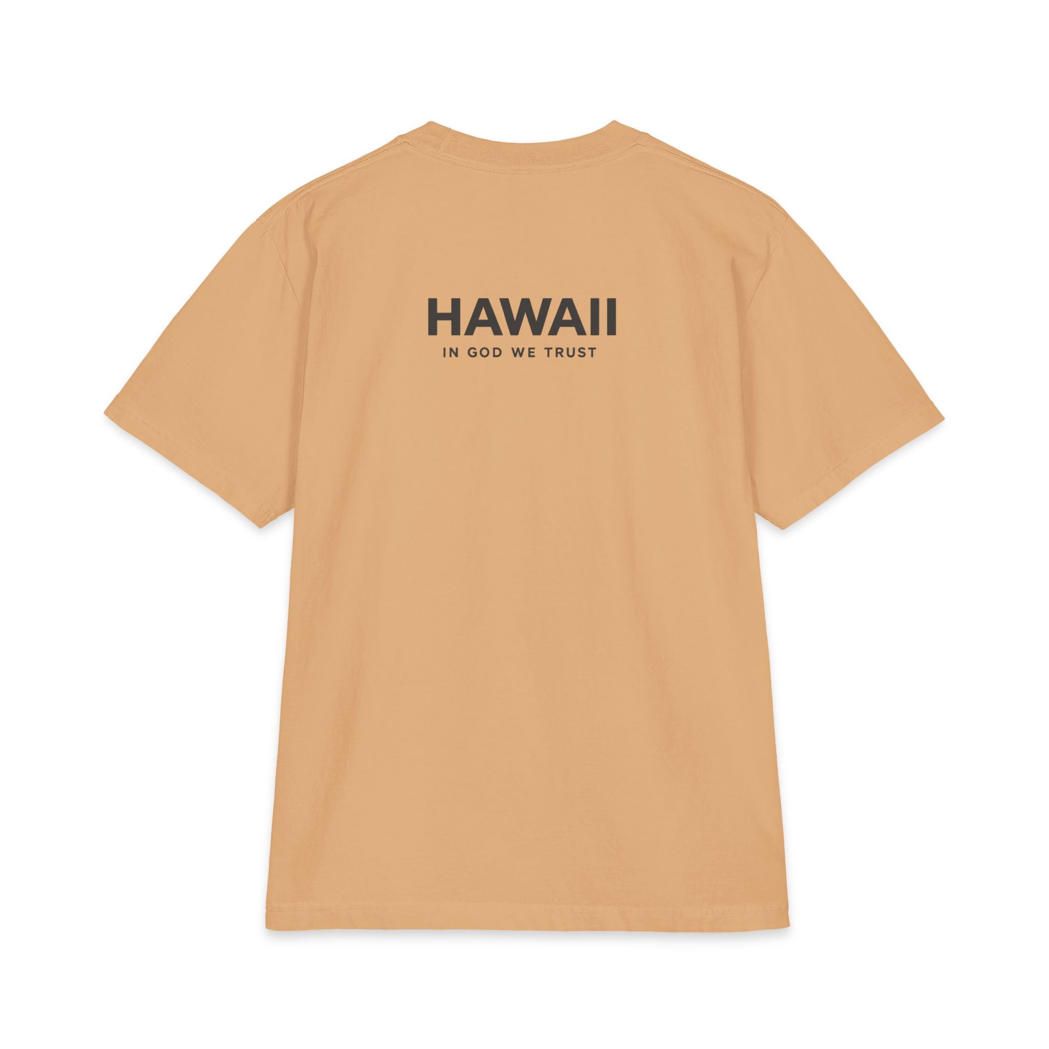 Hawaii All State In God We Trust Unisex Max Heavyweight Short Sleeve