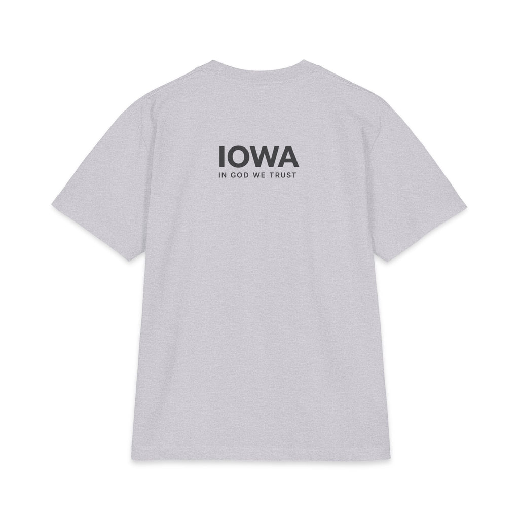 Iowa All State In God We Trust Unisex Max Heavyweight Short Sleeve