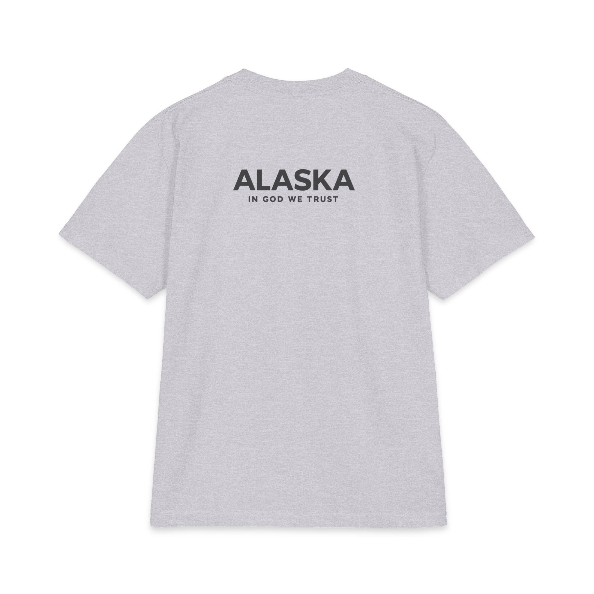 Alaska All State In God We Trust Unisex Max Heavyweight Short Sleeve