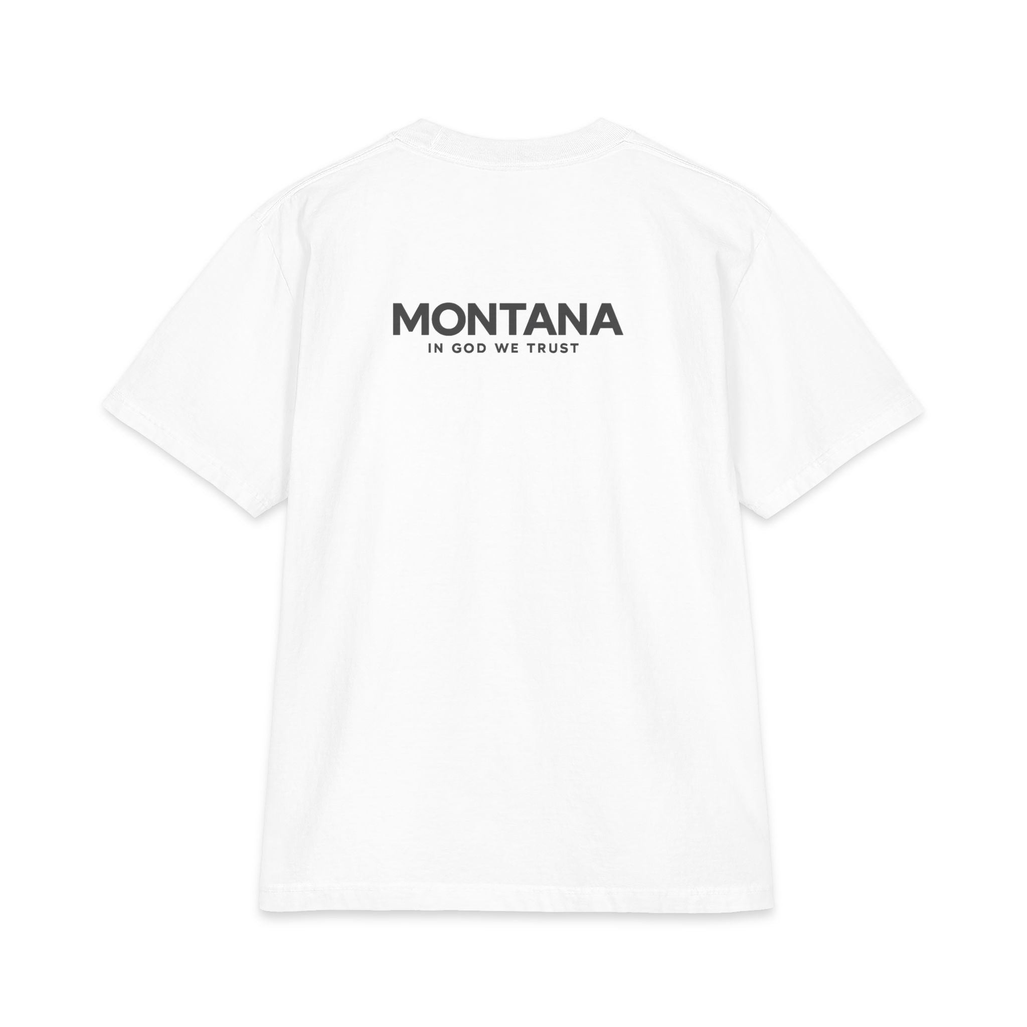 Montana All State In God We Trust Unisex Max Heavyweight Short Sleeve